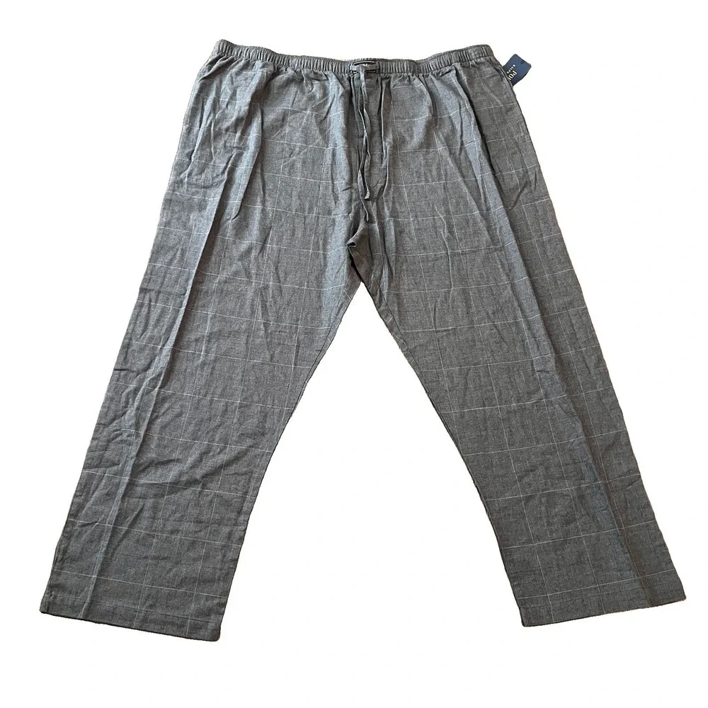 New Polo Ralph Lauren Sleepwear Men's Pyjama Pants 3X Window Pane Plaid